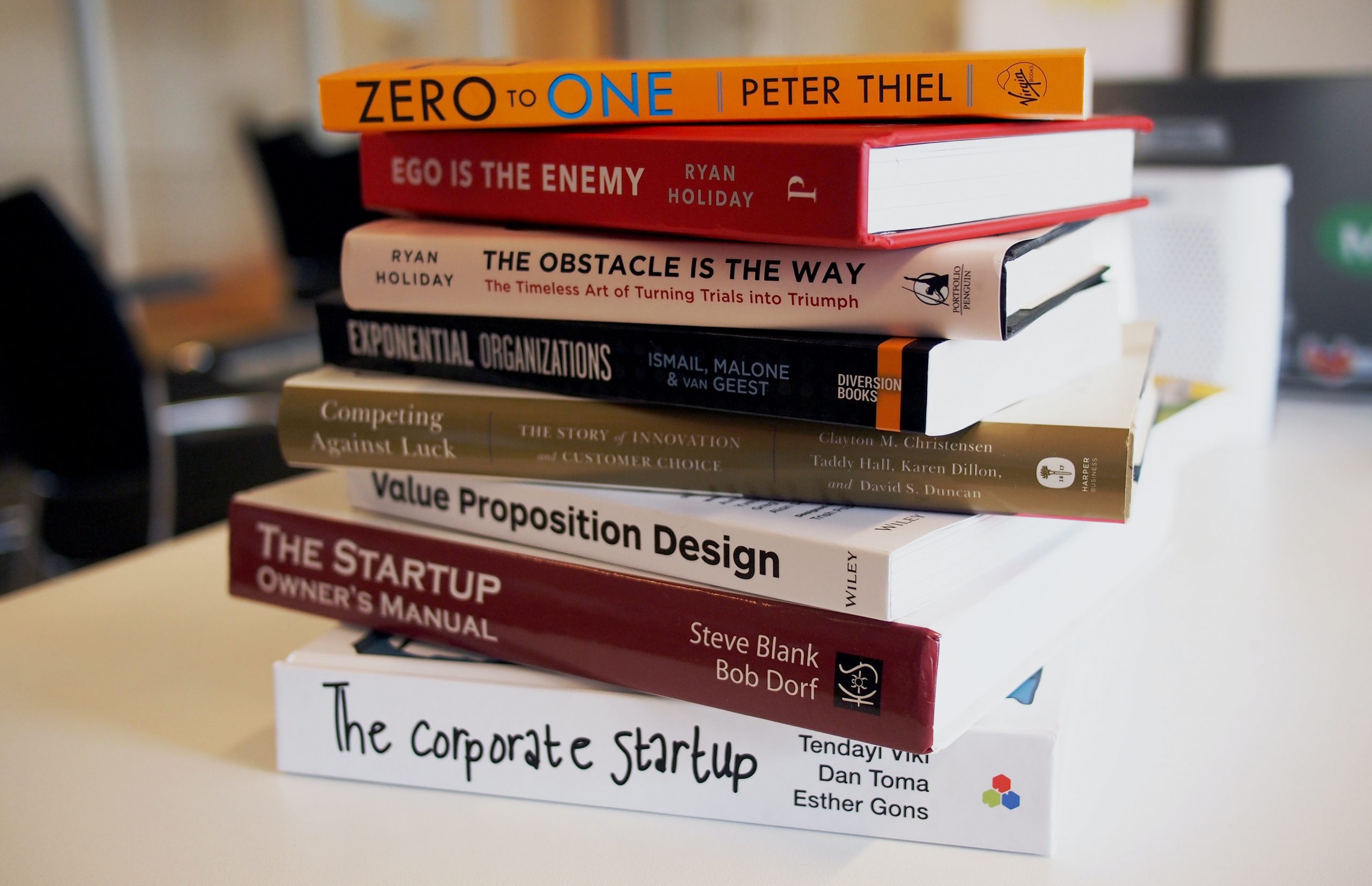 Startup Books reading brings success